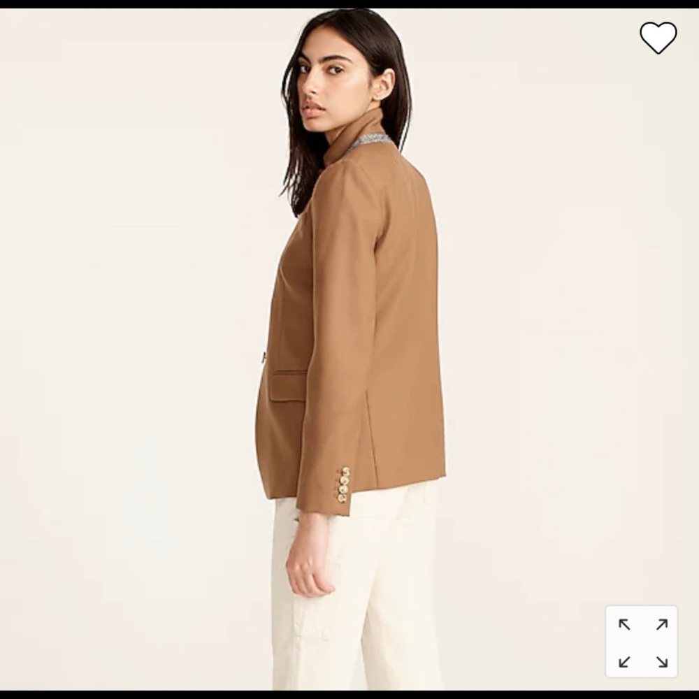 NWT J.Crew Regent wool blazer